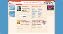 Desktop Screenshot of bruiloftsite.nl