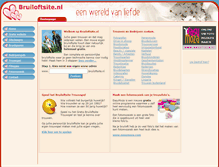 Tablet Screenshot of bruiloftsite.nl